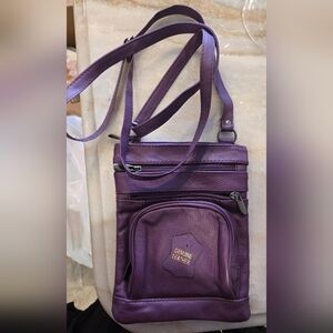 Genuine Leather Crossbody Bag NWOT